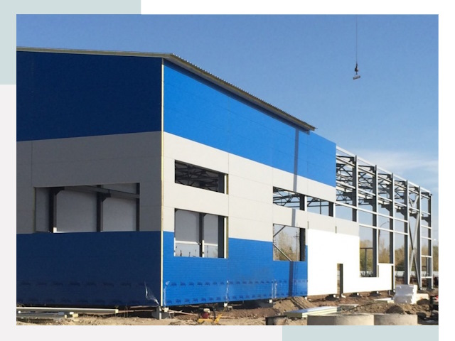 Монтаж ангаров в Азнакаево от 616 руб. - СтальСтрой-Знк