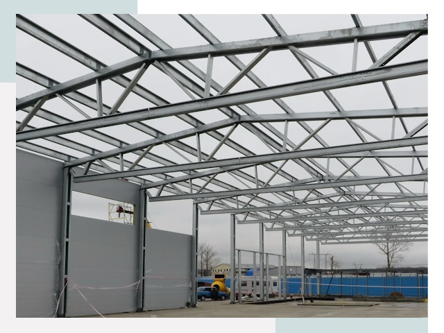 Строительство складов в Азнакаево от 616 руб. за м²