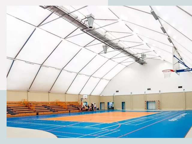 Строительство спортивных залов в Азнакаево