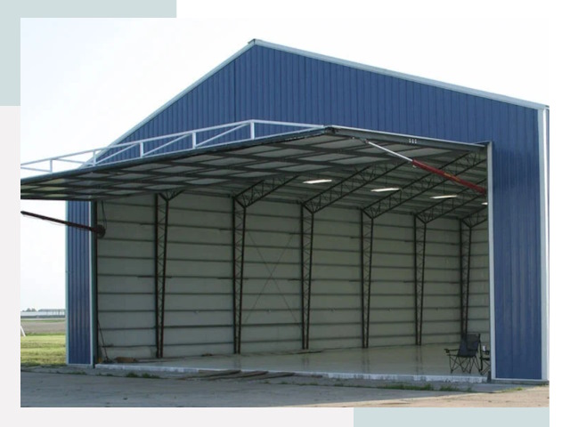 Прямо стенные ангары в Азнакаево