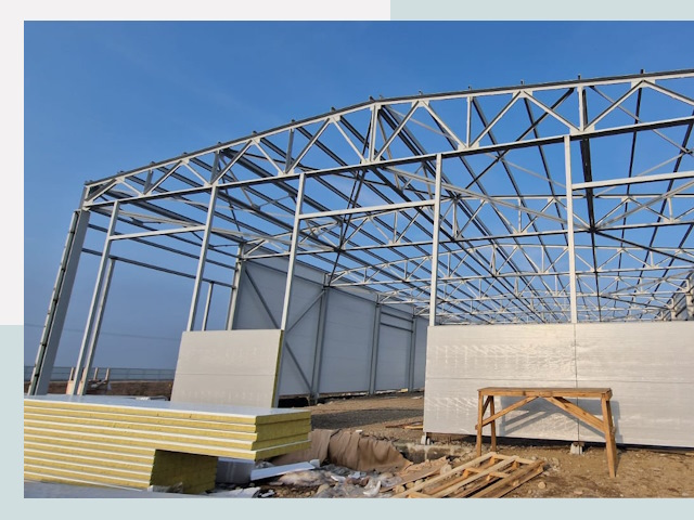 Утепленные ангары в Азнакаево от 616 руб. за м²