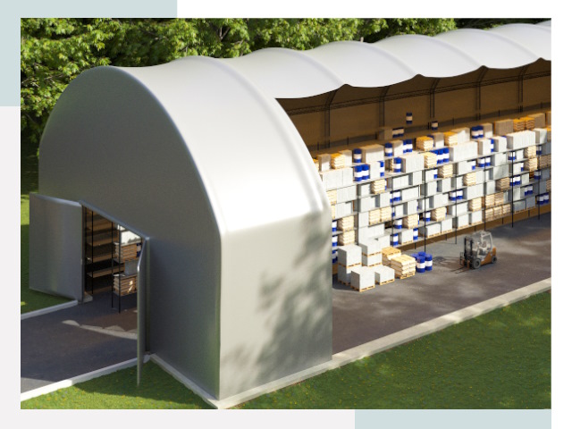Тентовые ангары в Азнакаево
