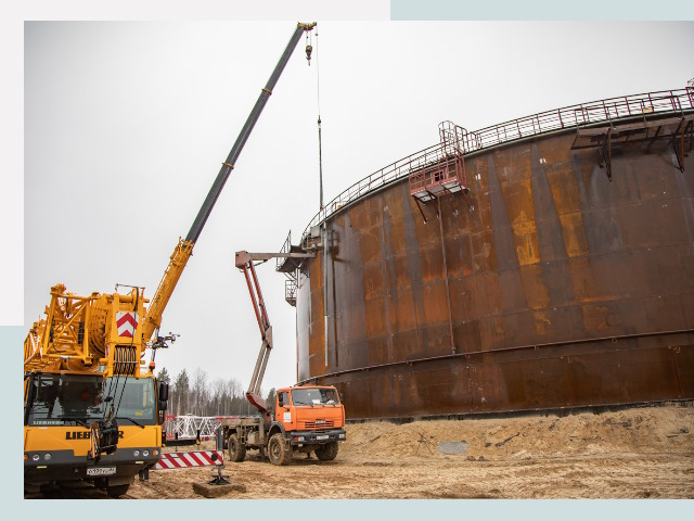 Монтаж резервуаров в Азнакаево от 616 руб. за м³