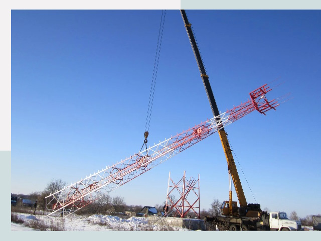 Строительство башен связи в Азнакаево от 616 руб.