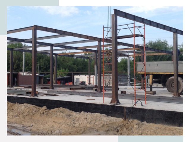 Фундамент для ангаров в Азнакаево