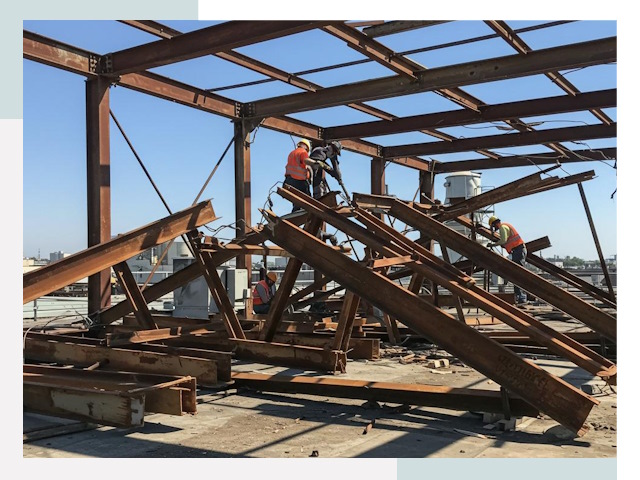 Демонтаж металлоконструкций в Азнакаево от 616 руб.