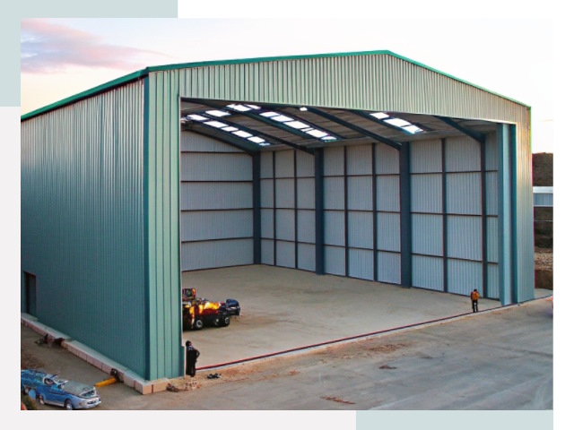 Строительство ангаров в Азнакаево